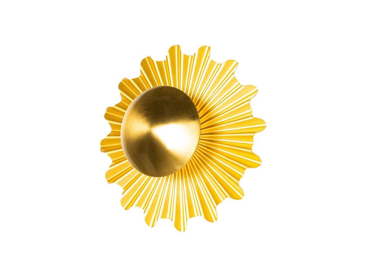 Lindby – Senmia Væglampe Gold/Galvanized Bronze Lindby