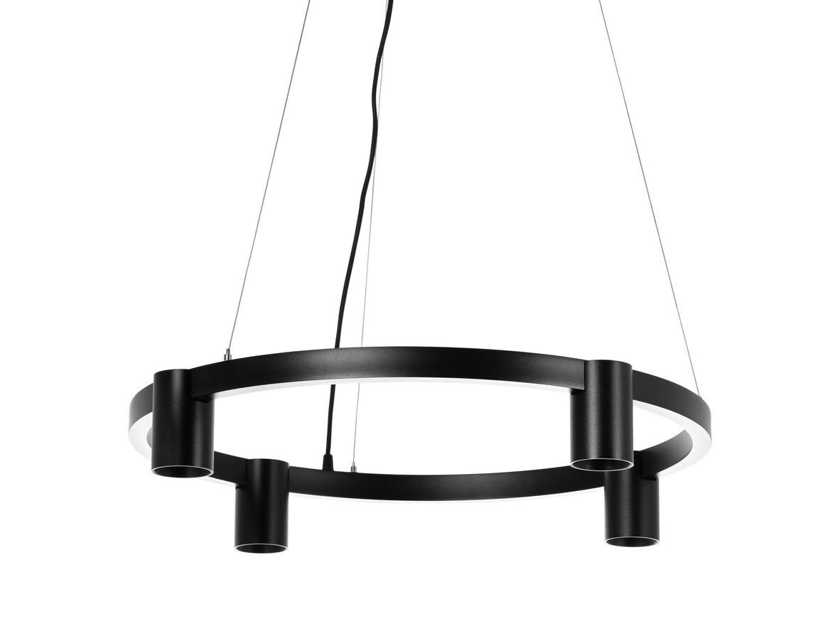 Arcchio – Brinja 4 Round Taklampa Black