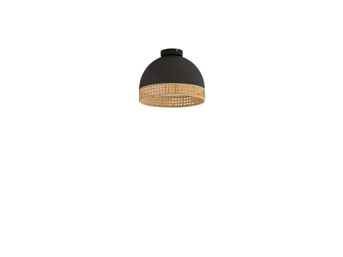 Lindby – Lonnaris PlafondBlack/Nature