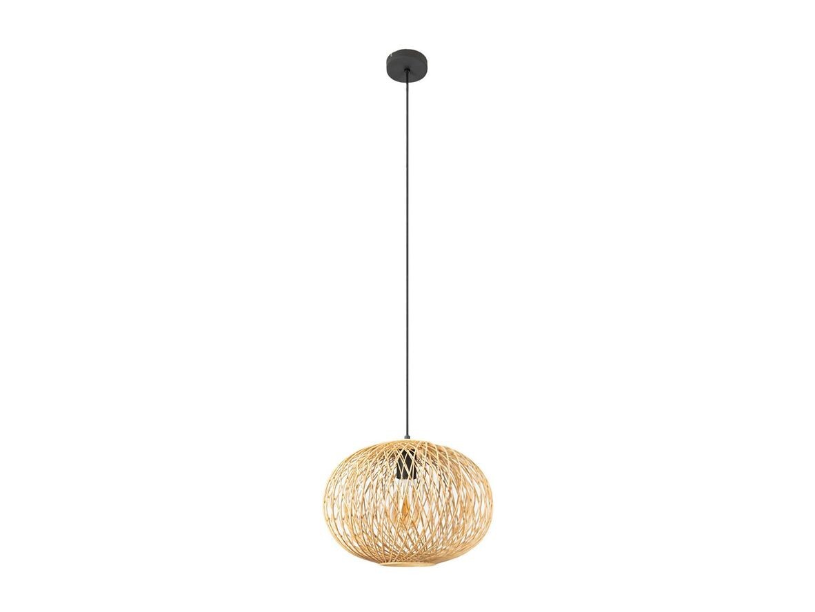 Lindby – Solvira Taklampa Bamboo/Black