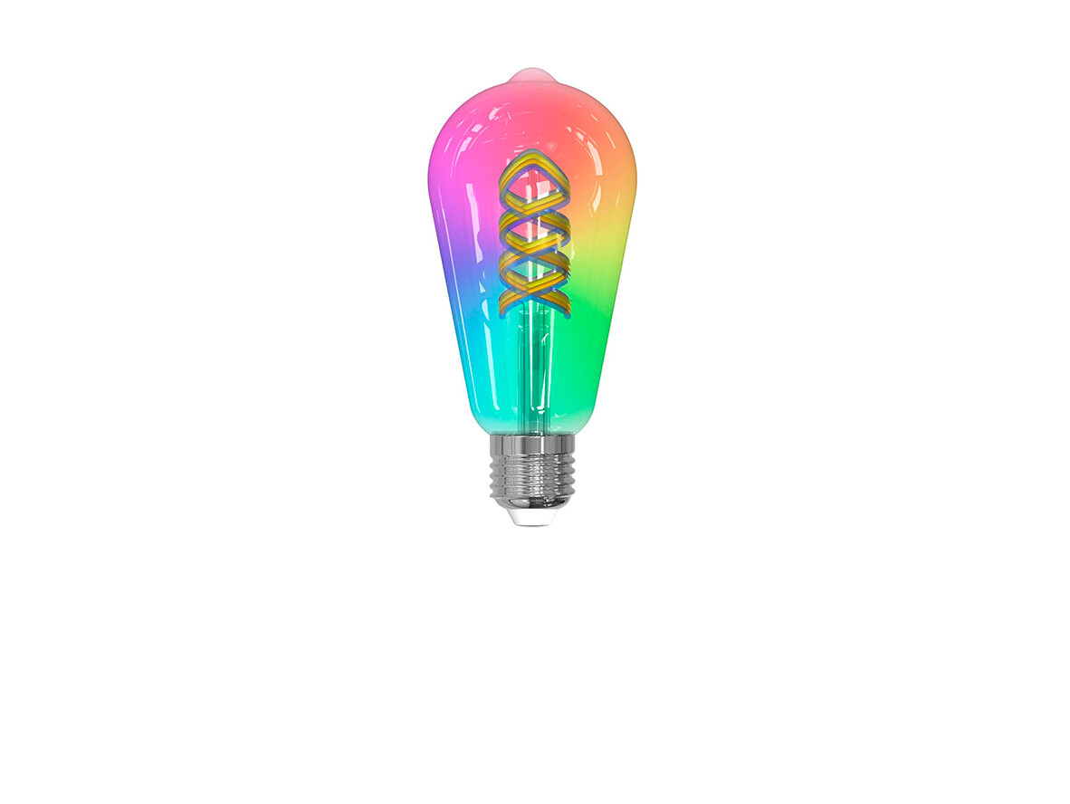 Luumr – Päronlampa 4W ST64 Tuya WLAN RGB CCT E27 Clear