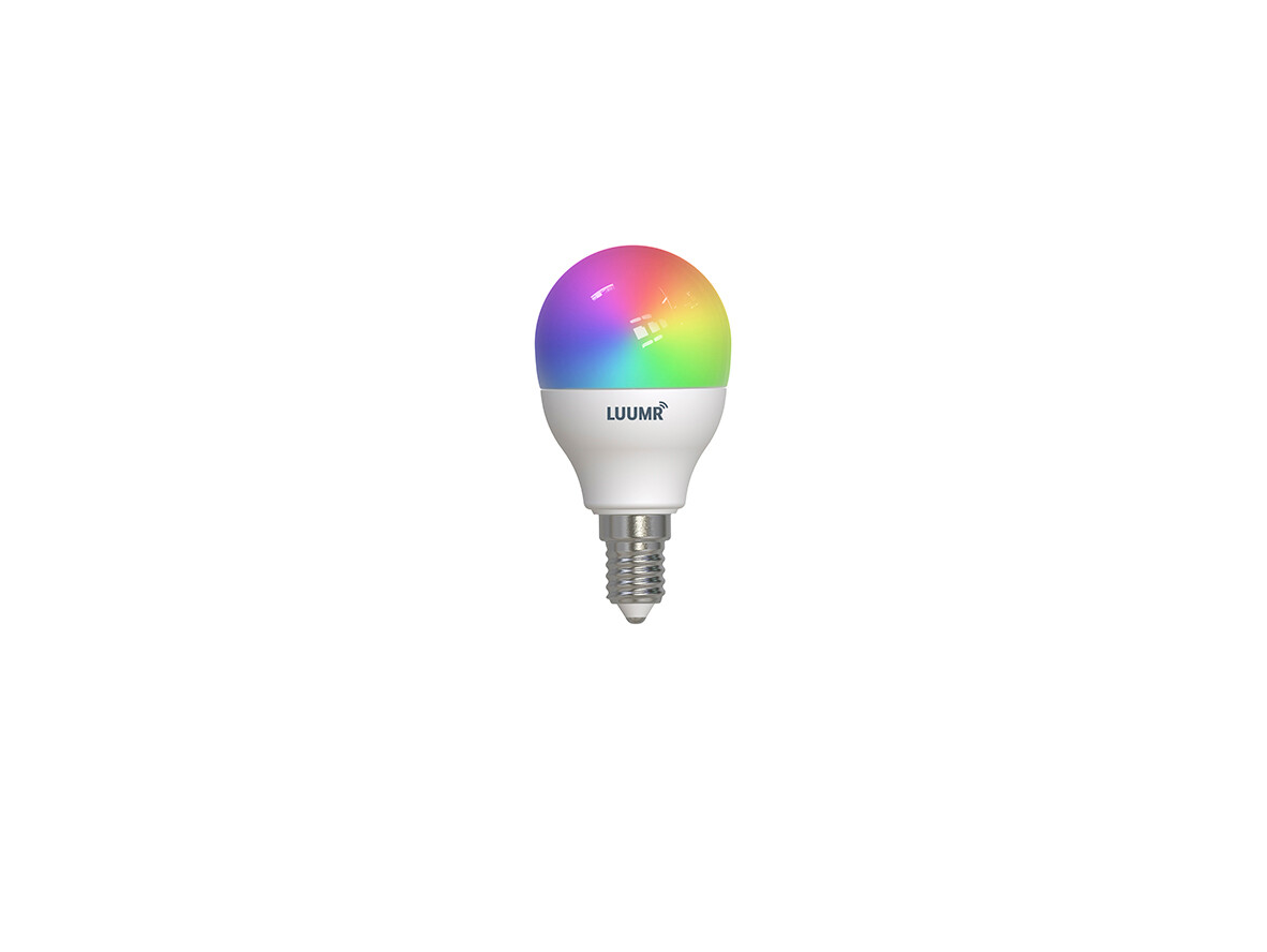 Luumr – Päronlampa 4,9W Zigbee/Tuya/Philips Hue RGB E14