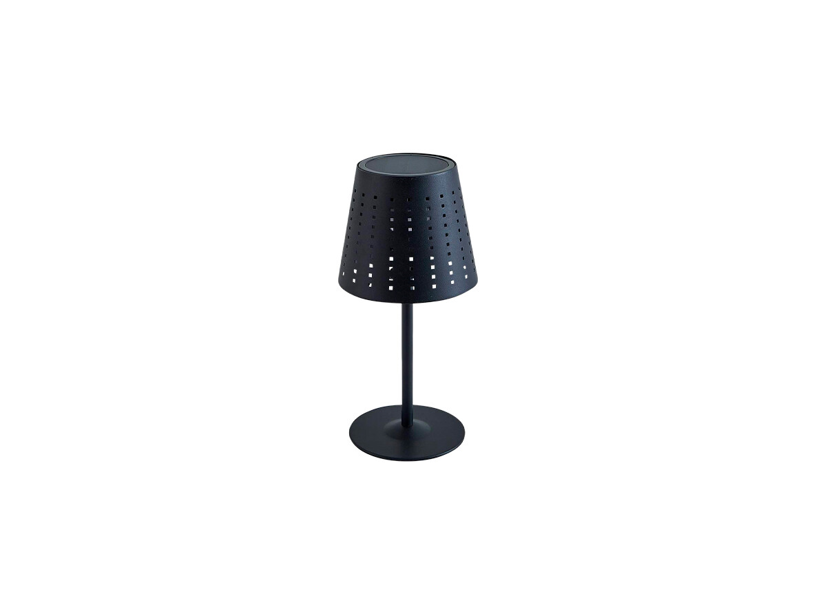 Lindby – Hilario Portable Solcelle Bordslampa Svart Lindby