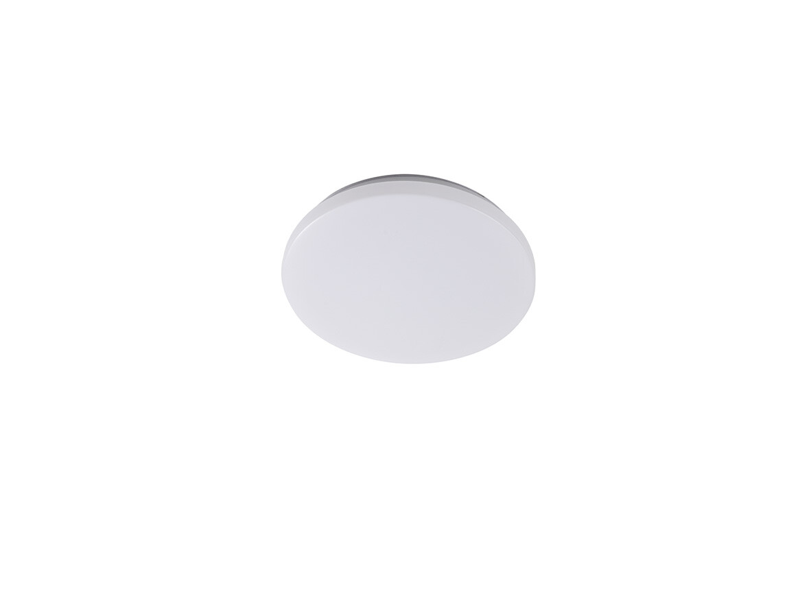 Lindby – Doki LED Plafond 4.000K Ø26 IP44 White