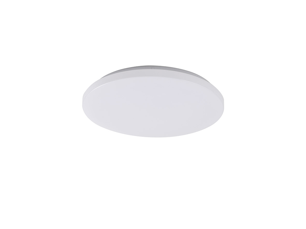 Lindby – Doki LED Plafond 4.000K Ø34 IP44 White