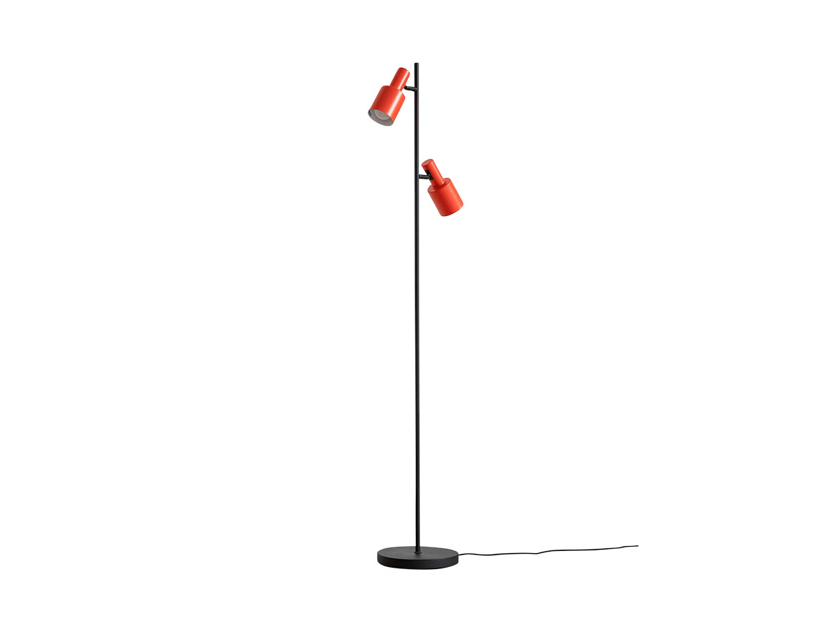 Lindby – Ovelia Golvlampa Orange/Black