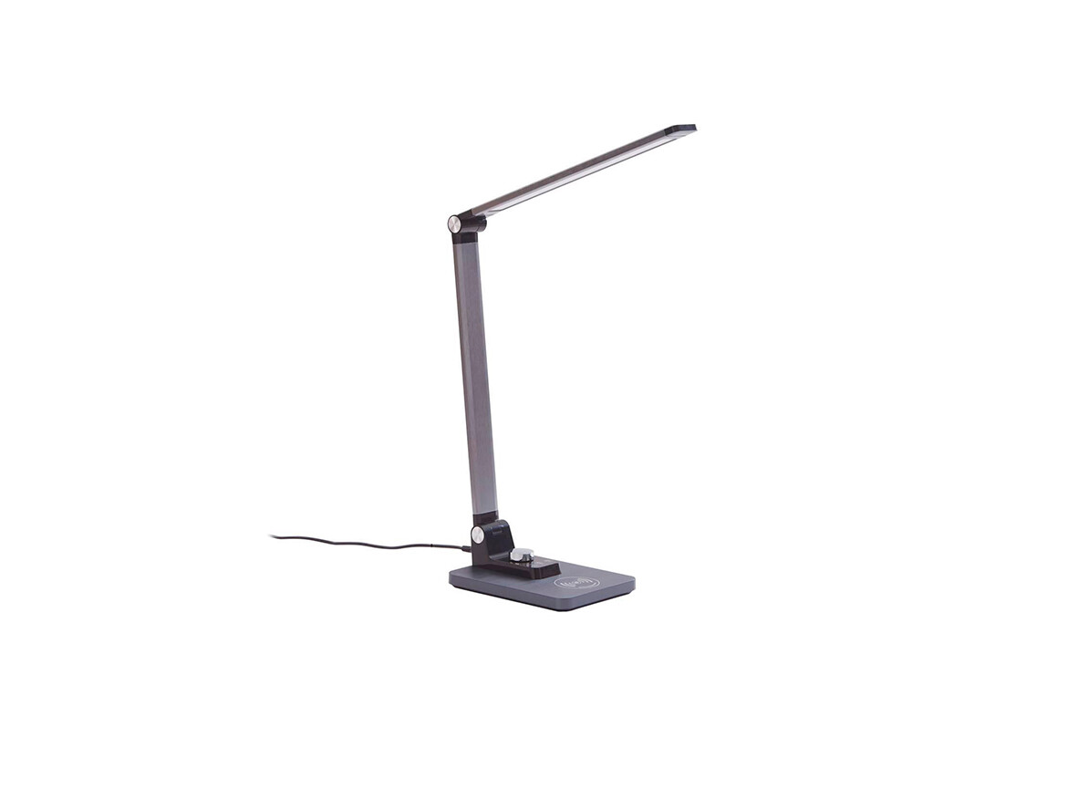 Lindby – Valtaris LED Bordslampa CCT Metallic/Black Lindby