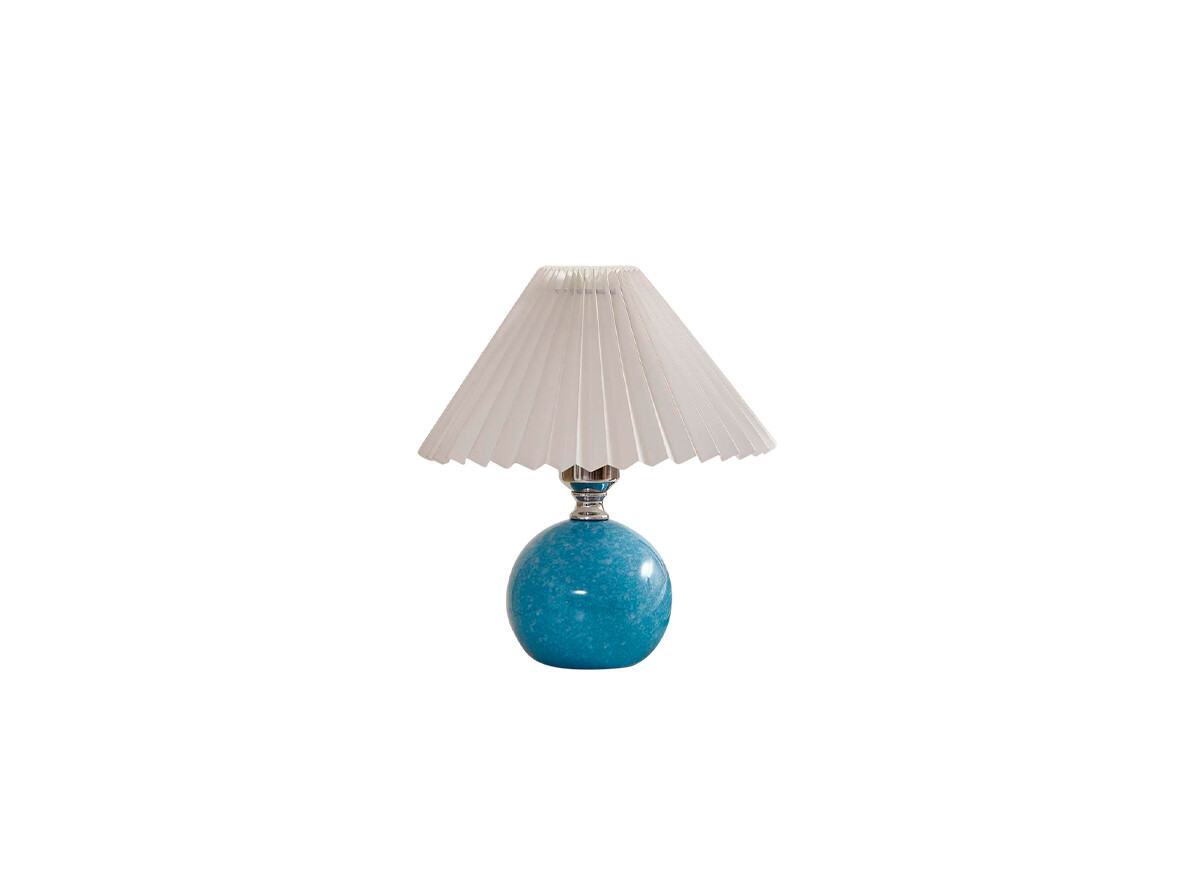 Lindby – Kerimi Bordslampa Blue/White