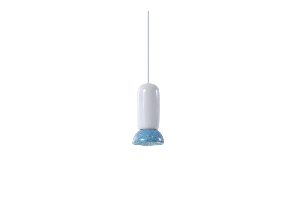 Lindby – Kerimi Taklampa Creme/Blue