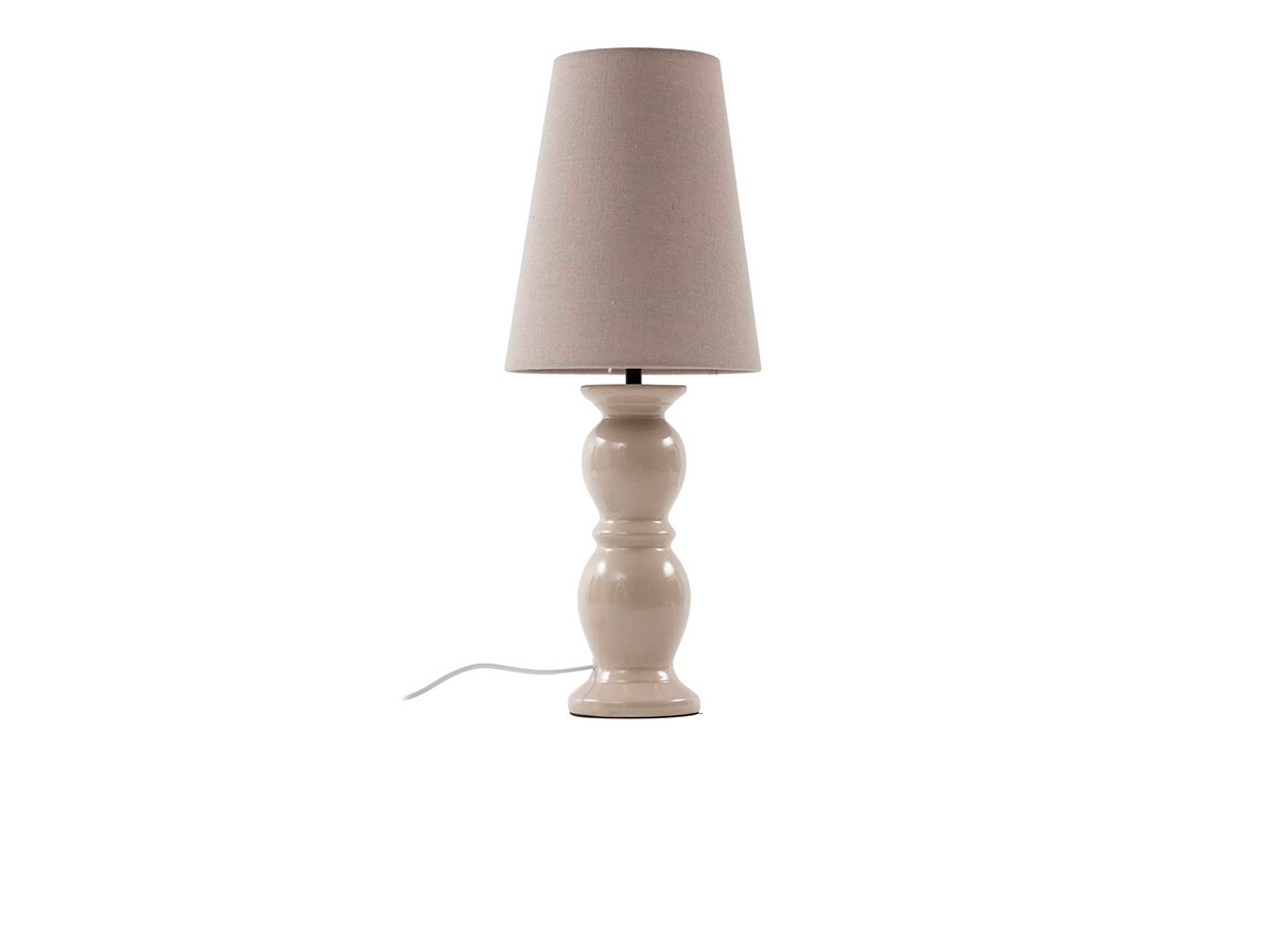 Lucande – Lyndorin Bordslampa Beige Lucande