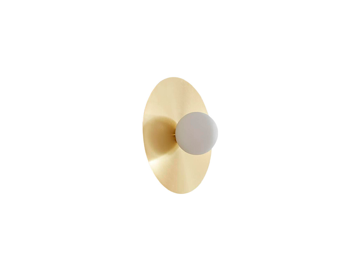 Lindby – Zain Vägglampa Gold/White