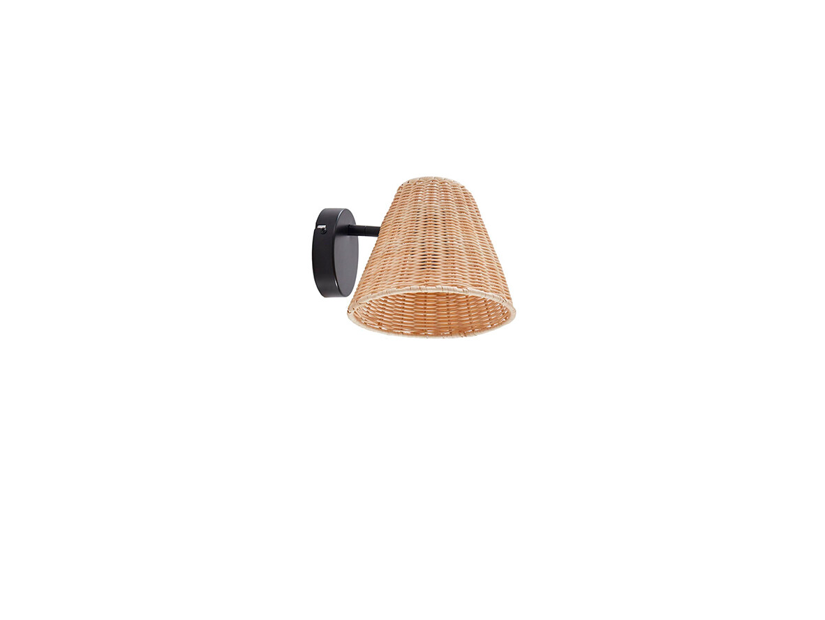 Lindby – Zyralia Vägglampa Wood/Black Lindby