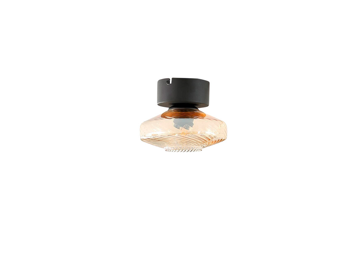 Lindby – Sylphie Plafond Amber/Black