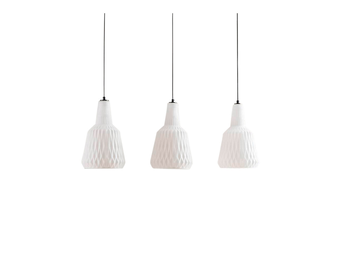 Lindby - Belarion 3 Pendelleuchte Opal