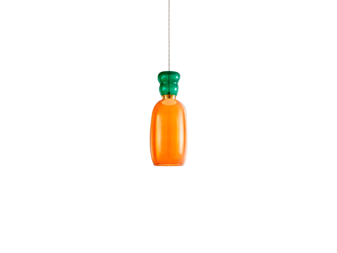 Lucande – Fay LED Taklampa Orange/Green