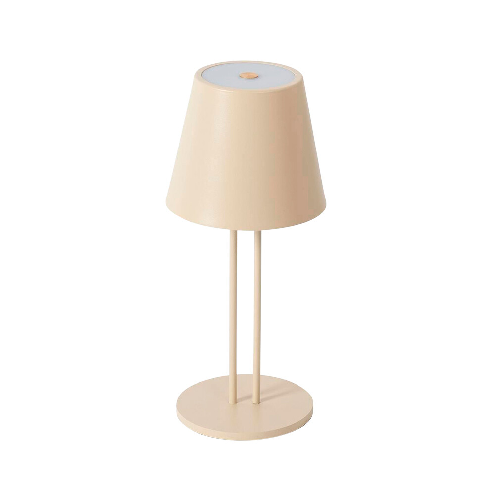 Lindby – Janea Twin Portable Bordslampa Dim. IP54 Beige