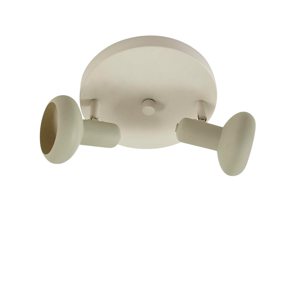 Lindby – Huby 2 Plafond Beige/Ljus Grön