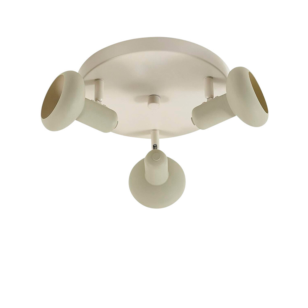 Lindby – Huby 3 Plafond Beige/Ljus Grön