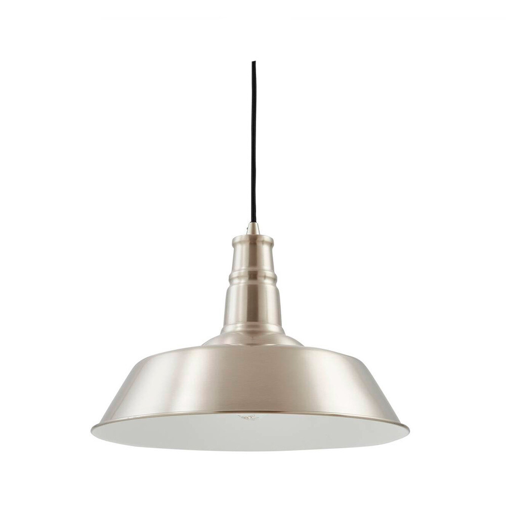 Lindby – Laylan Taklampa Ø36 Nickel/Vit