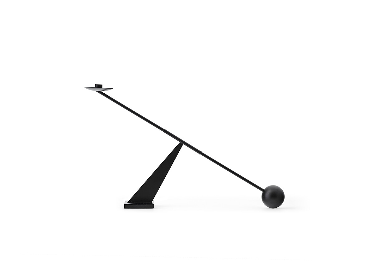 Audo Copenhagen – Interconnect Candle Holder Black Audo Copenhagen