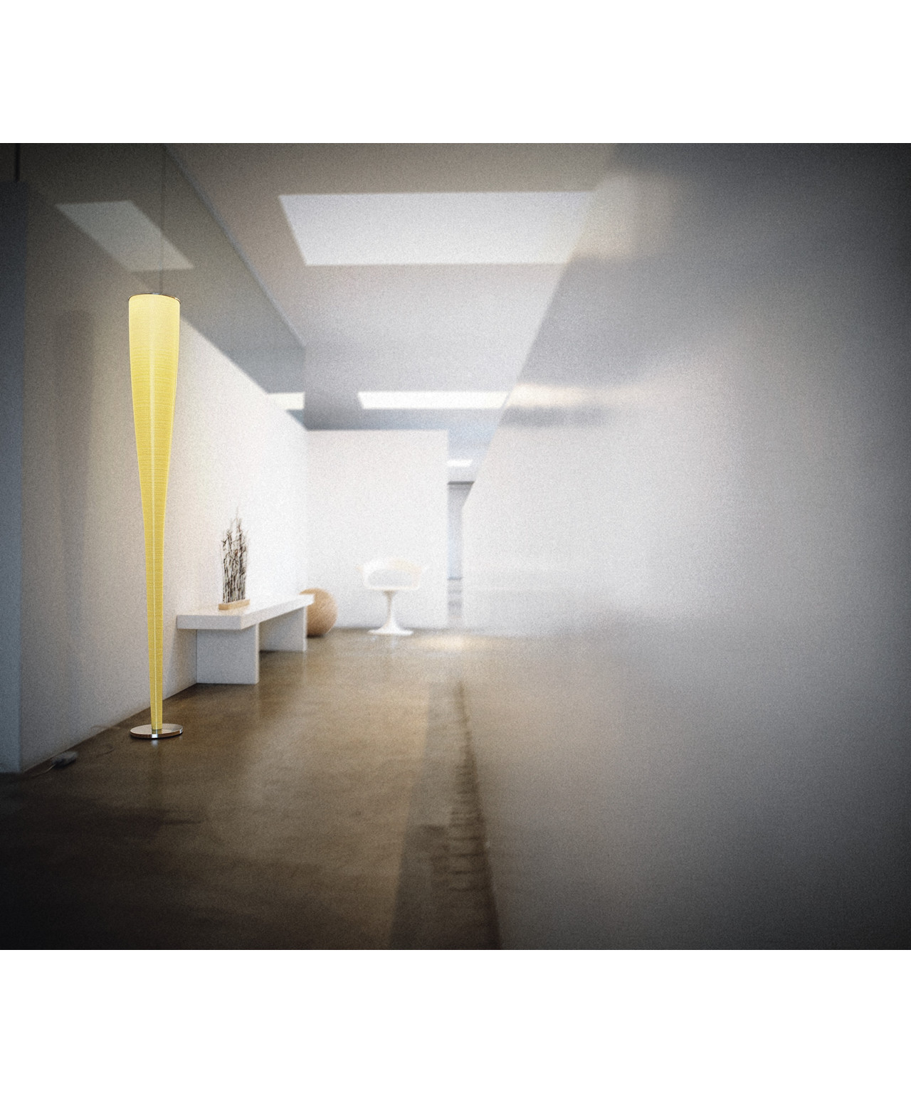 Foscarini Mite Gulvlampe Gul Foscarini