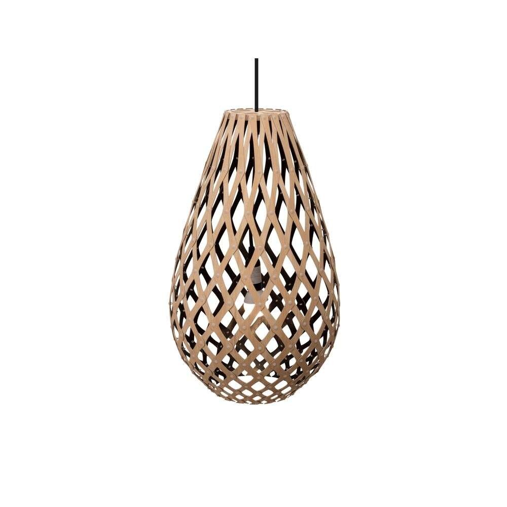 David Trubridge – Koura Taklampa H50 Svart 1 Sida