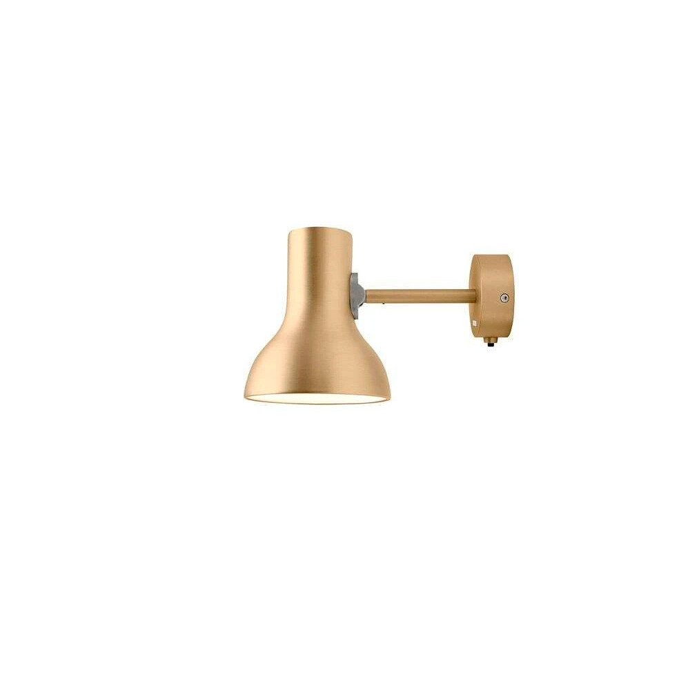 Anglepoise – Type 75 Mini Metallic Vägglampa w/Cable Gold Lustre