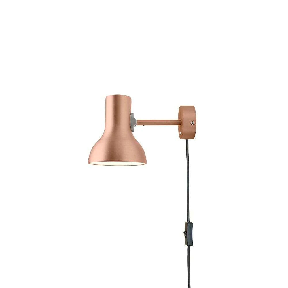 Anglepoise – Type 75 Mini Metallic Vägglampa w/Cable Copper Lustre