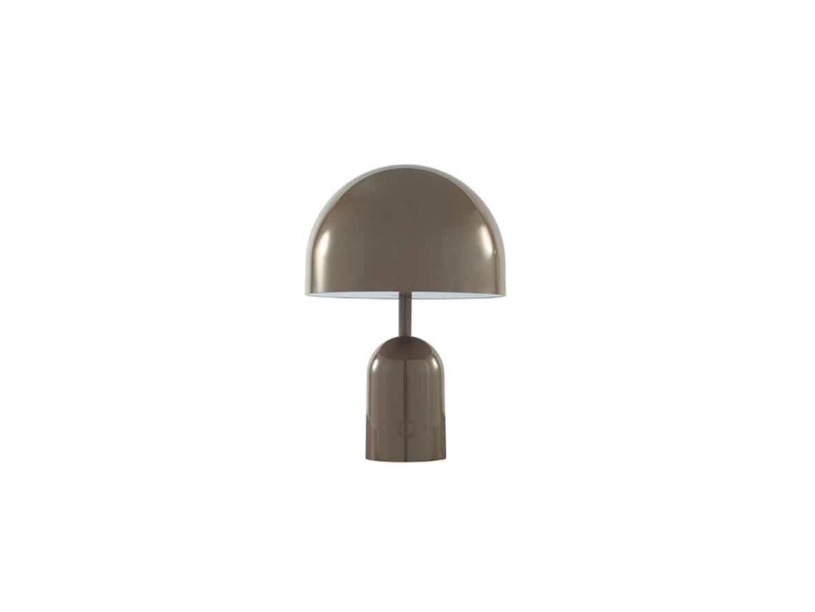 Tom Dixon – Bell Portable Bordslampa H28 IP44 Taupe Tom Dixon