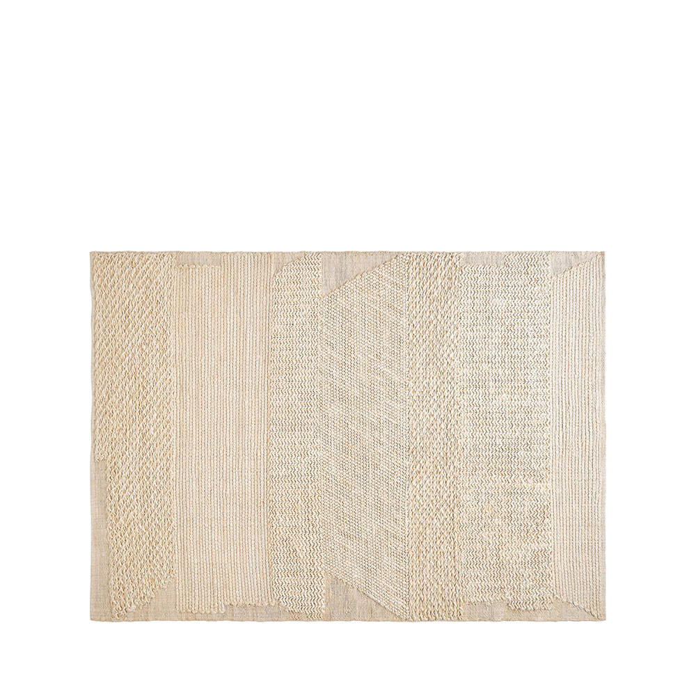 Tom Dixon - Knotty Gulvtæppe 170x240 White