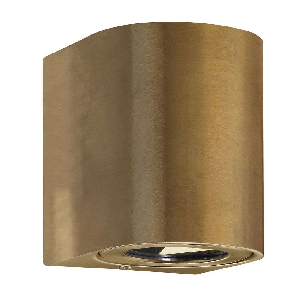 Nordlux – Canto 2 Vägglampa Brass