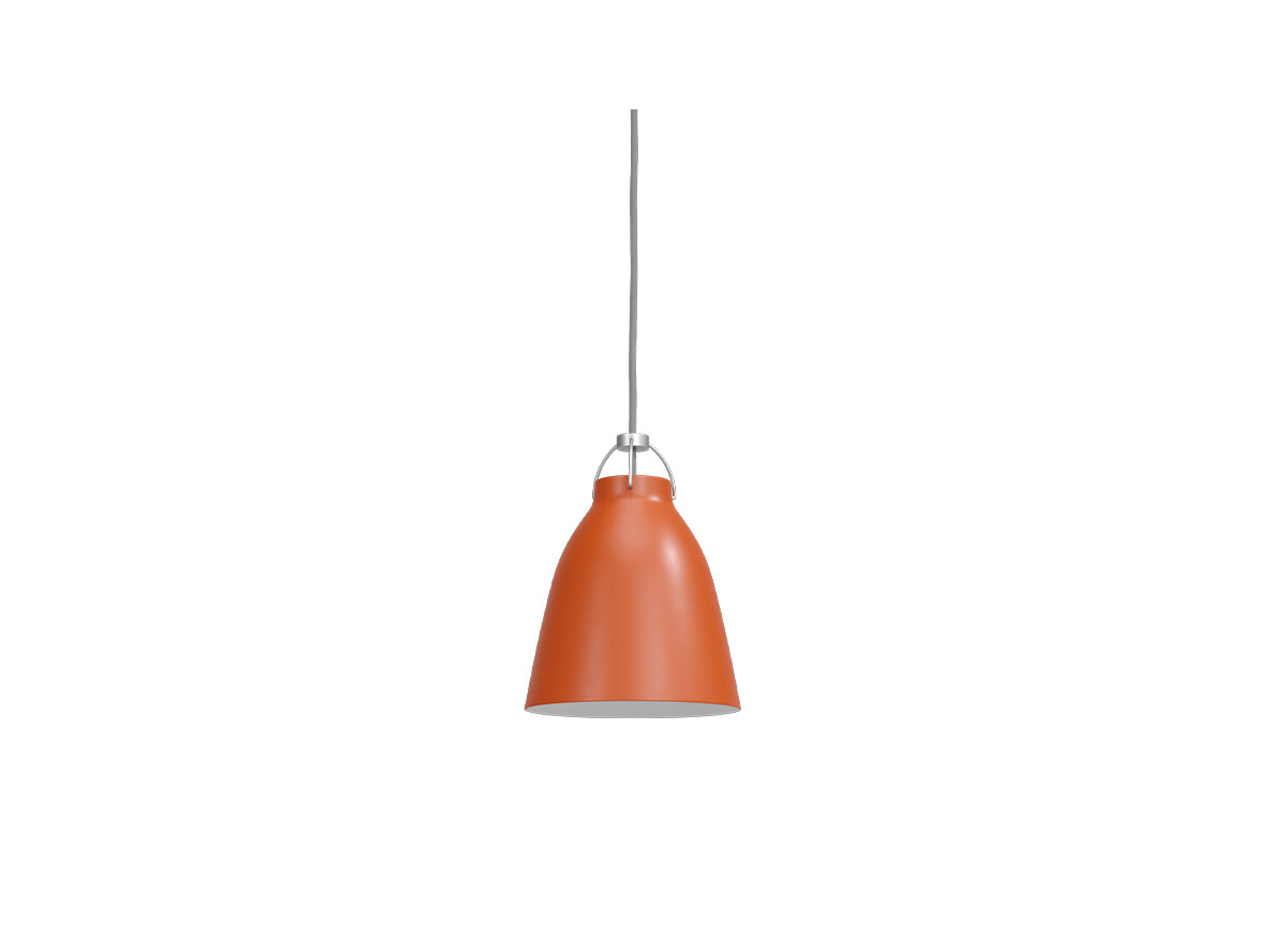 Fritz Hansen – Caravaggio™ P1 Taklampa Mat Rusty Röd