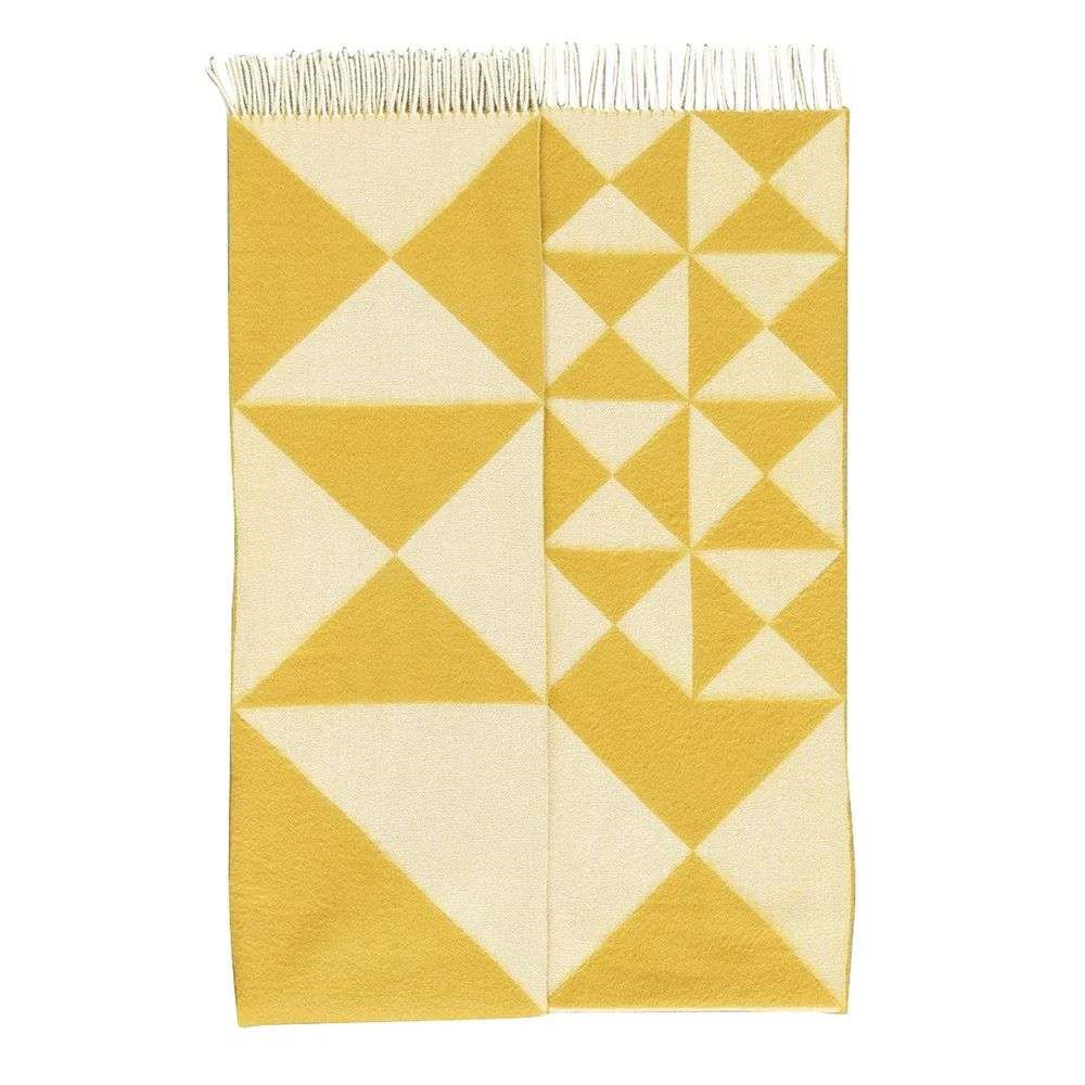 Verpan – Mirror Throw Wool 130×198 Yellow