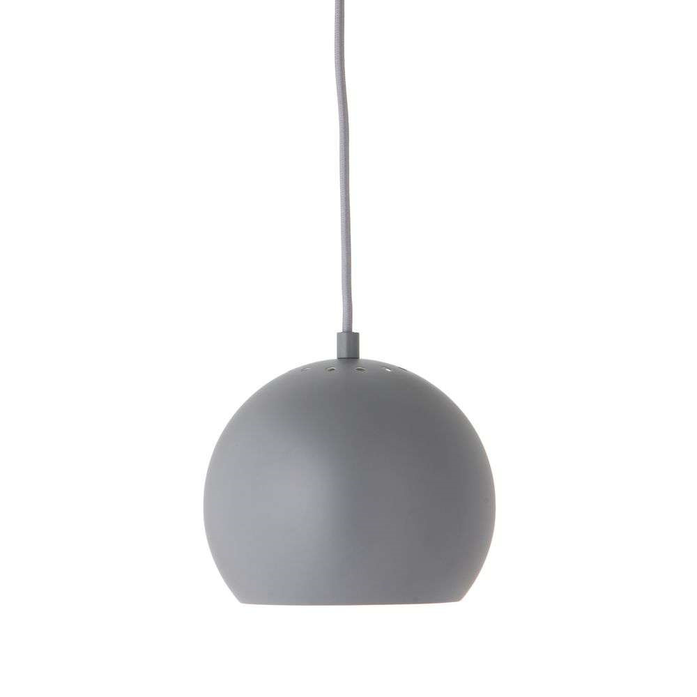 Zdjęcia - Żyrandol / lampa FRANDSEN  Ball Lampa Wisząca Matt Light Grey Metal 