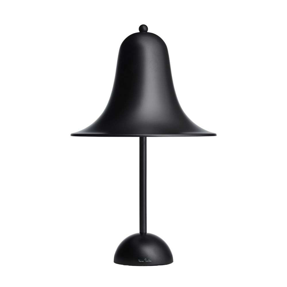 Verpan Pantop Bordlampe Ø23 Matt Black