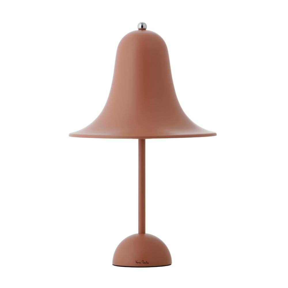 Verpan Pantop Bordlampe Ø23 Matt Terracotta