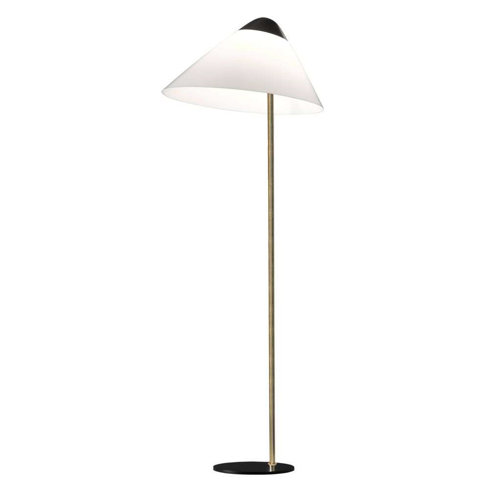 Pandul – Opala Maxi Golvlampa Black/Brass