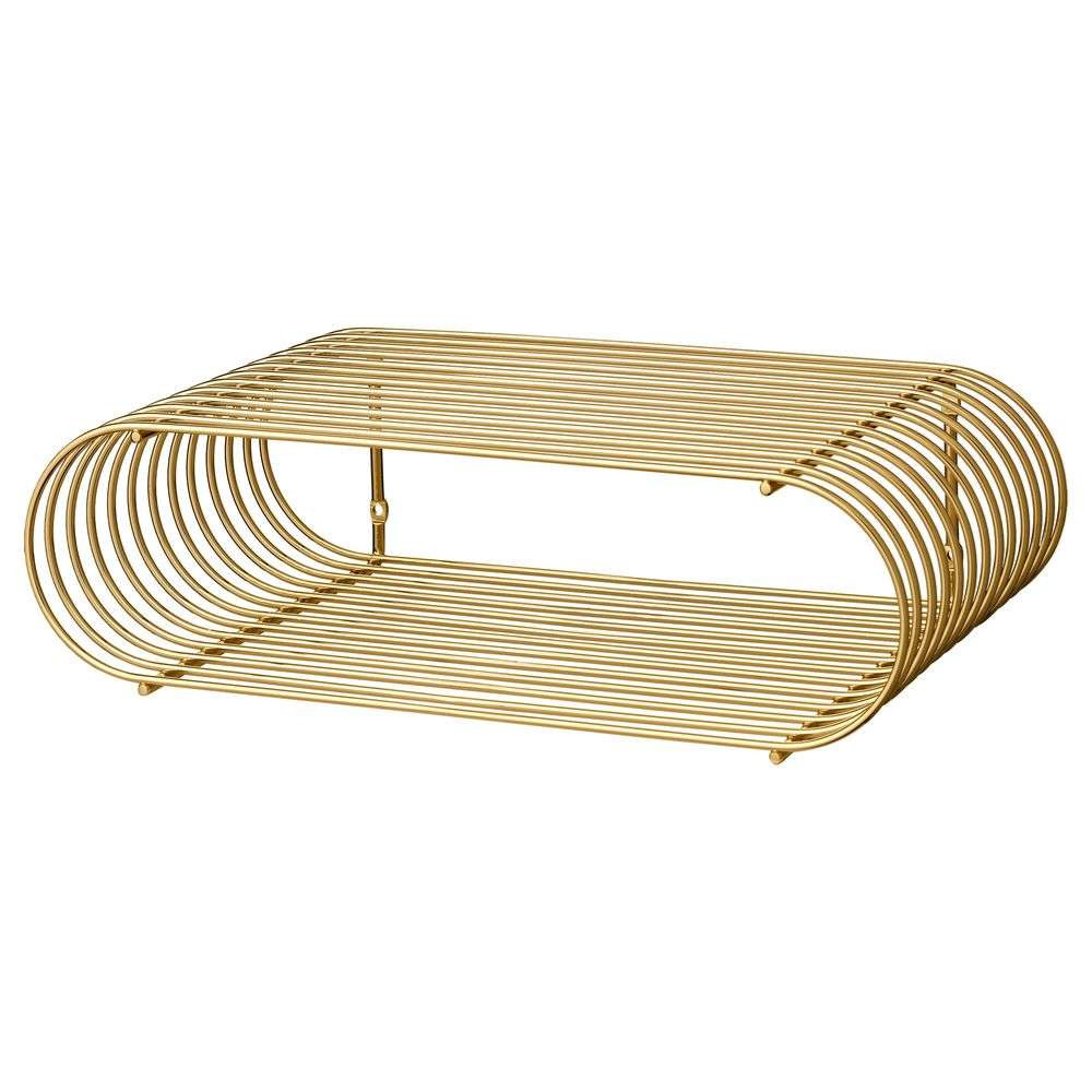 Фото - Дитячі меблі AYTM - Curva Shelf Gold S Metal