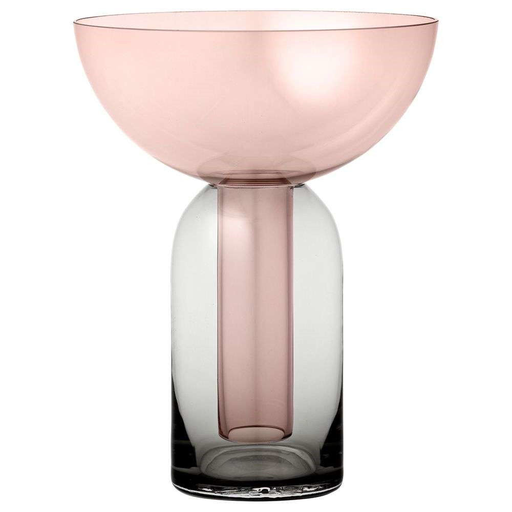 AYTM – Torus Vase Ø15 Black/Rose