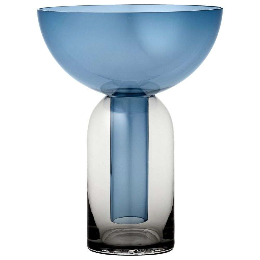 AYTM – Torus Vase Ø15 Svart/Navy