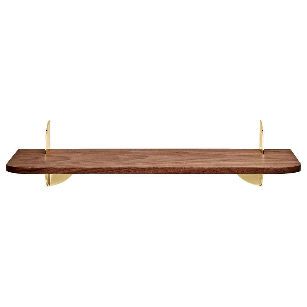 AYTM – Aedes Shelf L50 Walnut/Gold