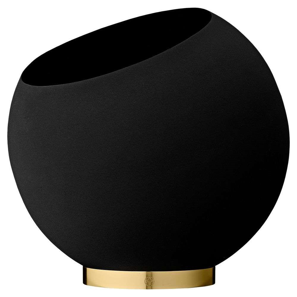 AYTM – Globe Flower Pot Ø37 Black