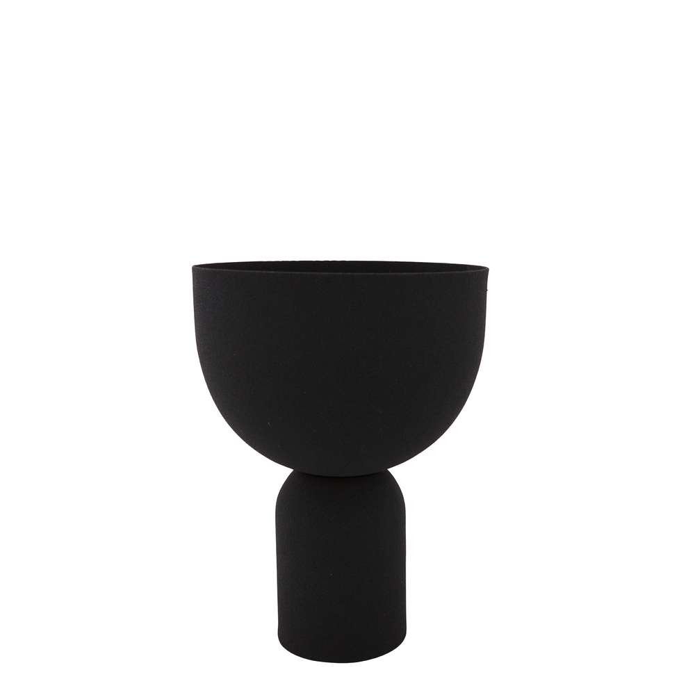 AYTM Torus Flowerpot Ø17 Black/Black