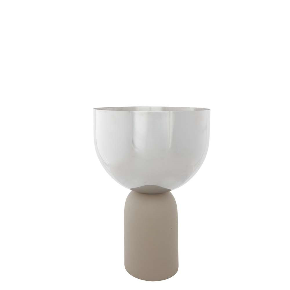 AYTM Torus Flowerpot Ø22 Silver/Taupe