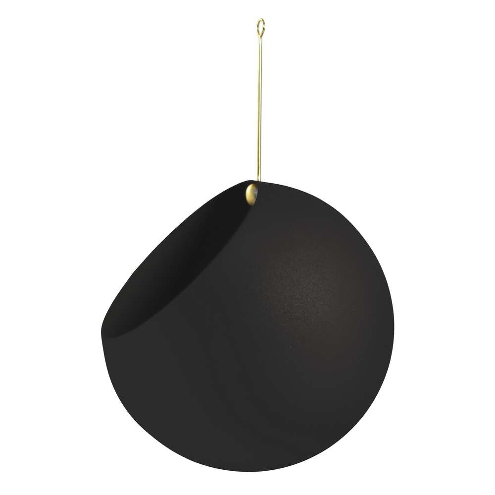 AYTM – Globe Hanging Flowerpot Ø21 Black