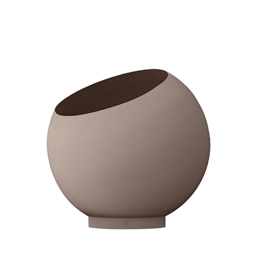 AYTM - Globe Pflanzentopf Ø37xH32,3 Taupe