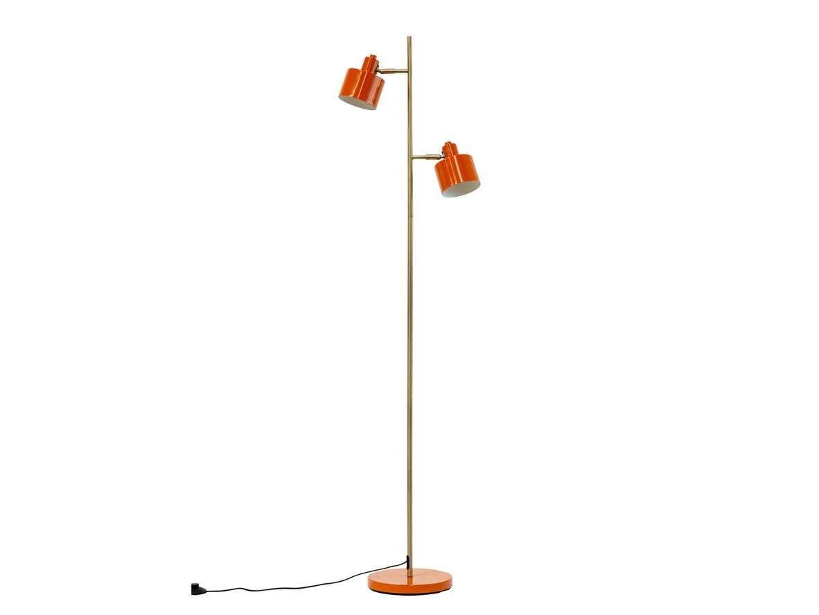 DybergLarsen – Ocean Golvlampa Orange/Brass