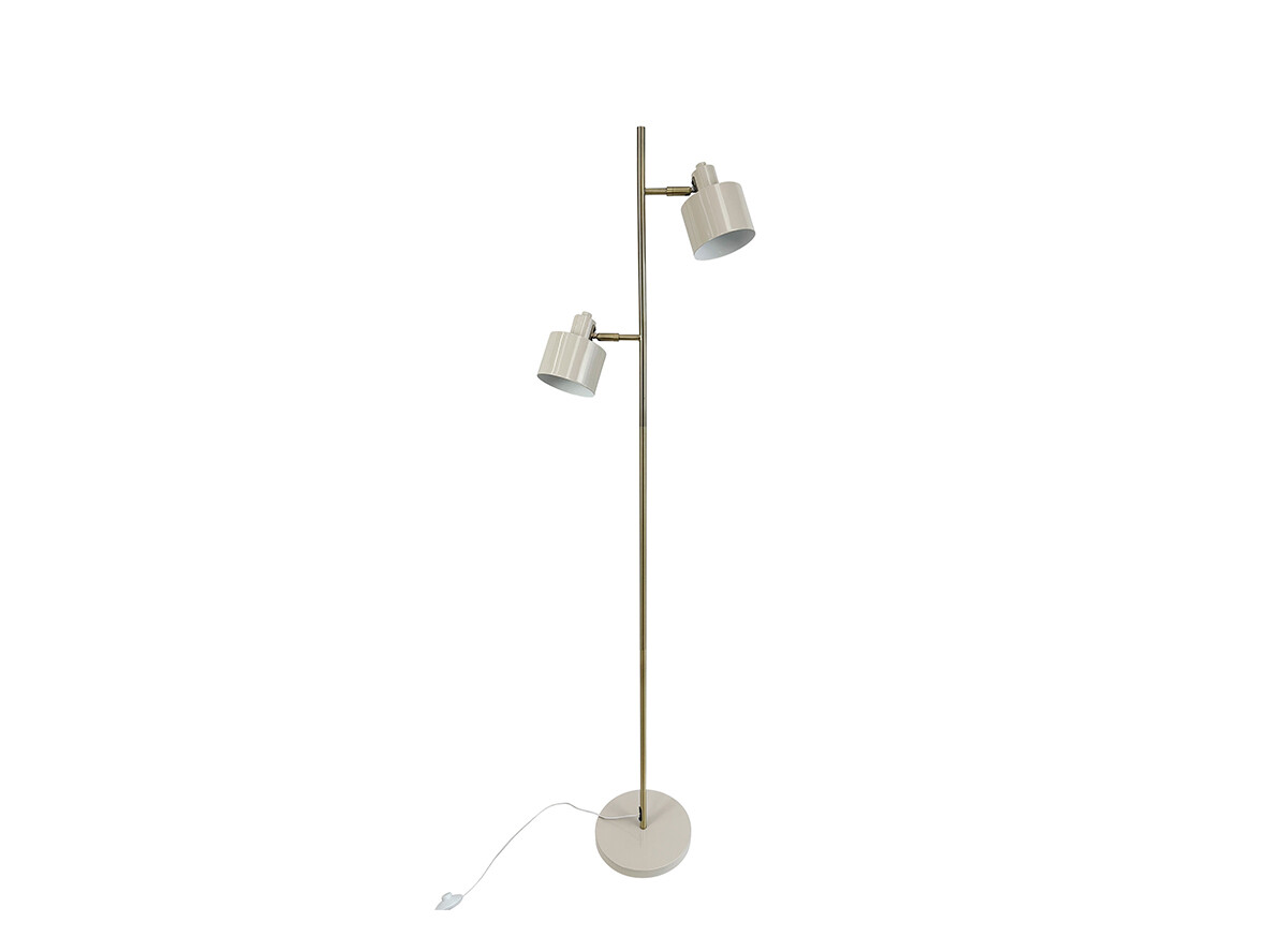 DybergLarsen – Ocean Golvlampa Beige/Brass