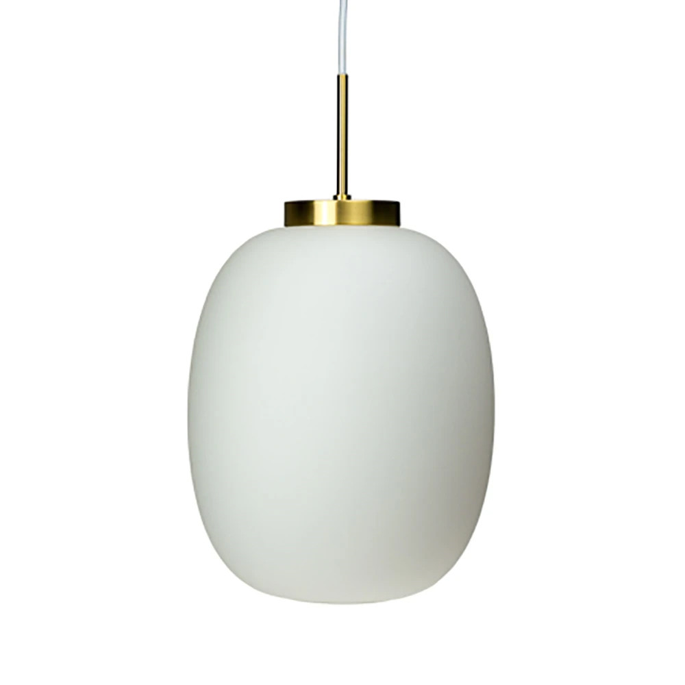 DybergLarsen – DL39 Taklampa Small Opal/Brass