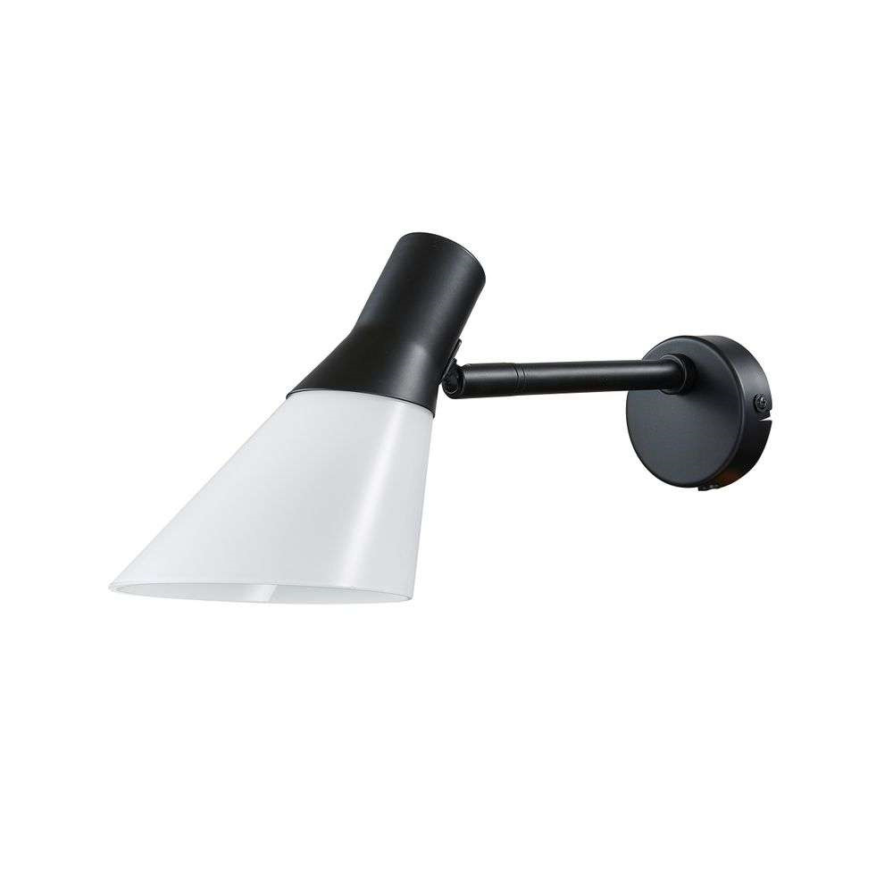 DybergLarsen – Gent Vägglampa Matt Black/Opal